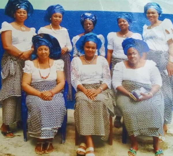 Group picture with Women Association Executive